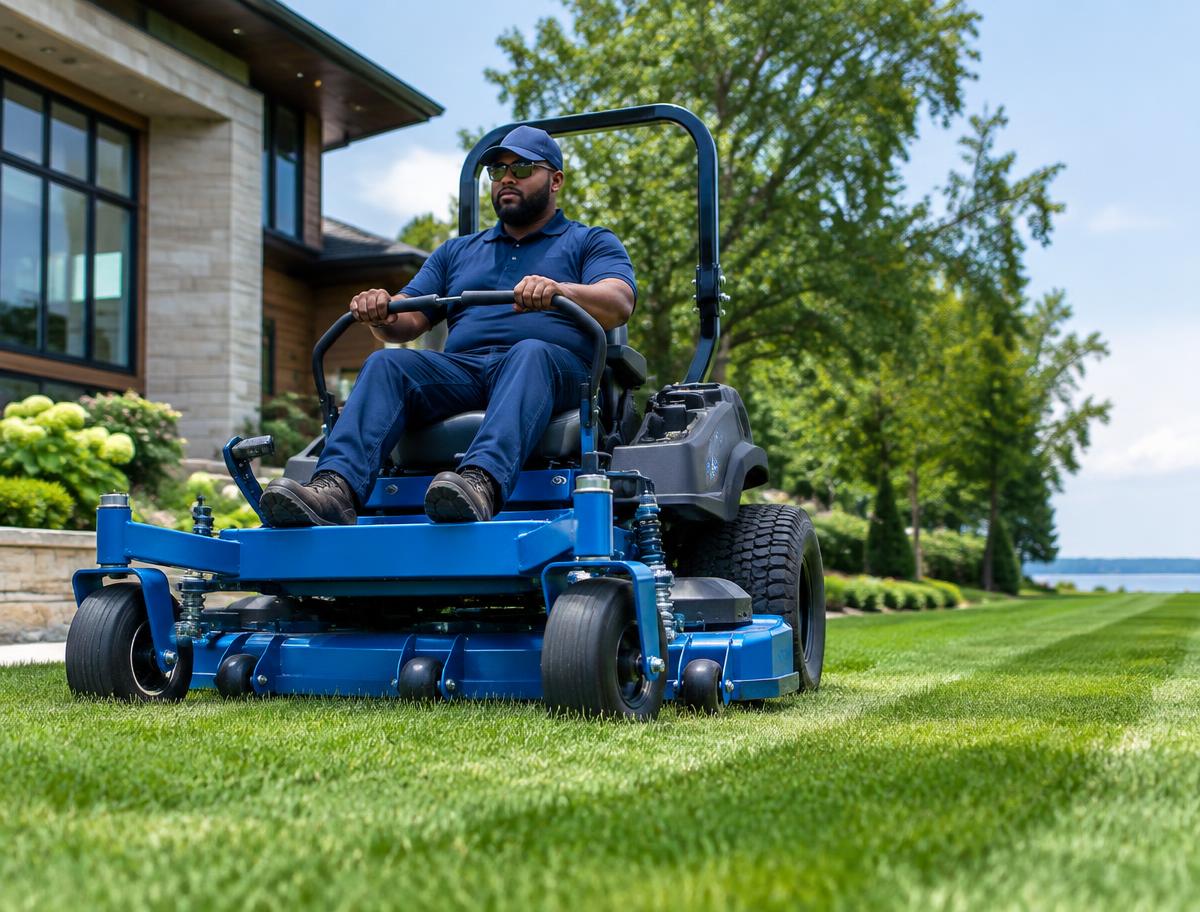 Precision mowing